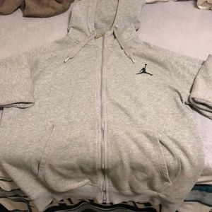 Jordan grey hoodie size men’s medium